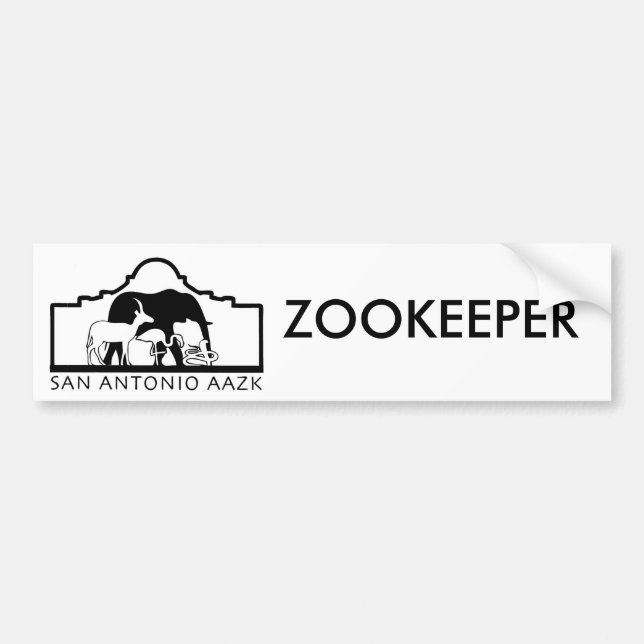 sa-logotyp, ZOOKEEPER Bildekal (Framsidan)