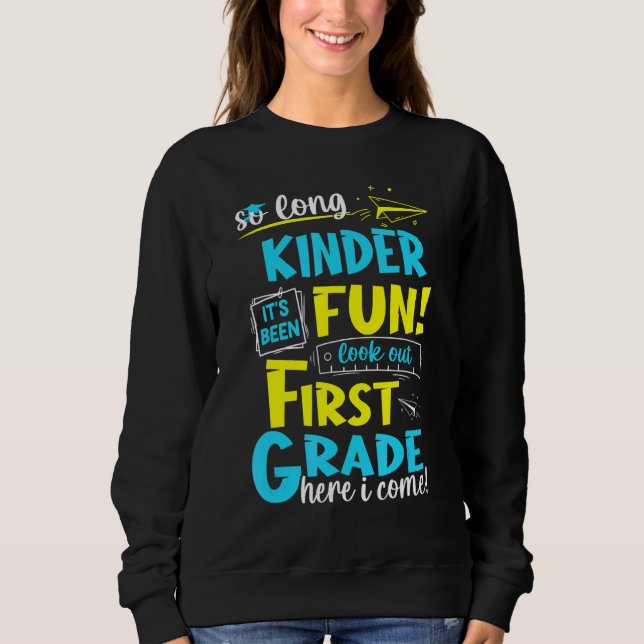 Så Long Kindergarten Första Klass I Kom Gradu T Shirt (Framsida)