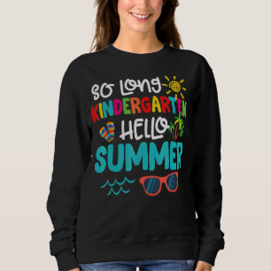 Så Long Kindergarten Hej Summer Teacher Student T Shirt