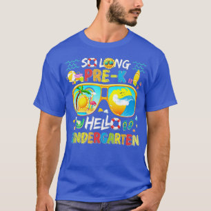 Så Long Prek Hej Kindergarten Prek Studenten Sc T Shirt