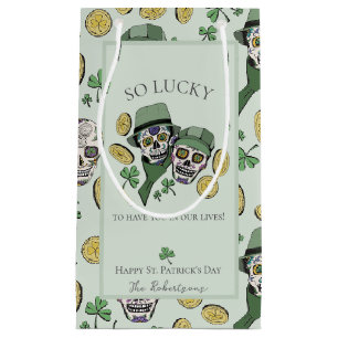 Så Lucky Grönt St patrick's day Sugar Döskallars