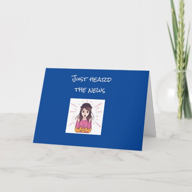 SÅ LYCKLIG FÖR DIG GRATTISAR KORT (Framsida)