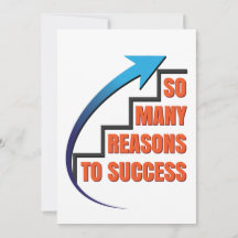 Så många anledningar till framgång - Motiverande c
