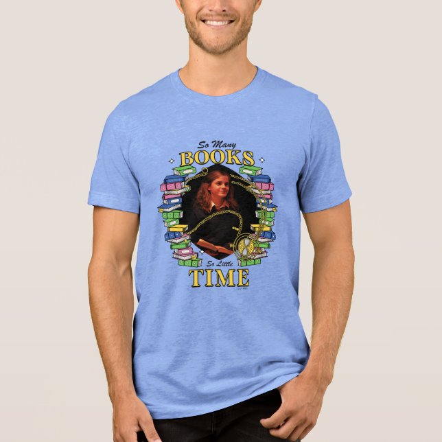 Så Många Böcker, Så Lite Tid T Shirt (Framsida)