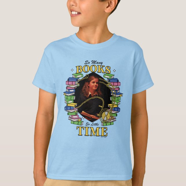 Så Många Böcker, Så Lite Tid T Shirt (Framsida)