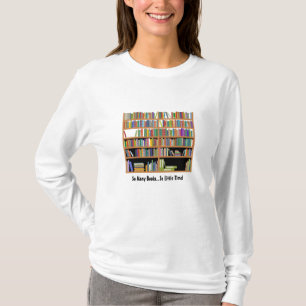 Så många bokar (anpassadet) tee shirt