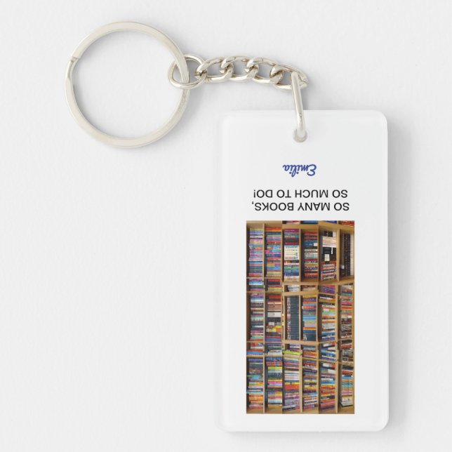 Så många bokar citat Bok Älskare, Personlig Namn (Framsidan)