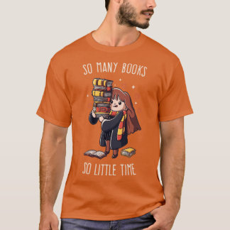 Så många Bokar så lite tid, Cute Nerd Gift T Shirt