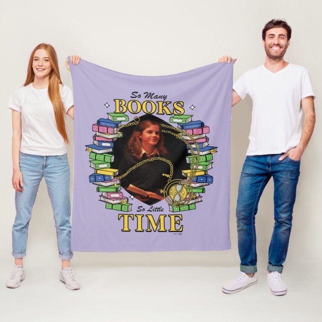 Så många Bokar, så lite tid Fleecefilt (På plats)