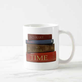 Så många bokar så lite Time Kaffemugg