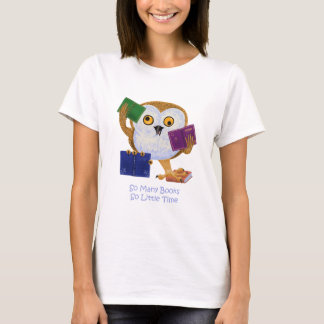 Så många bokar så lite Time T-shirt