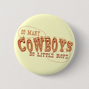 Så många Cowboys knäppas Knapp