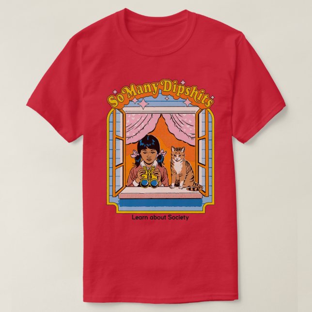 Så många dispositioner t shirt (Design framsida)