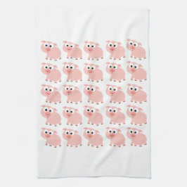 Så många Grisar Kökshandduk