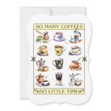 Så många kaffe, så lite tid