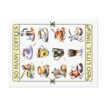 Så många kaffe, så lite tid