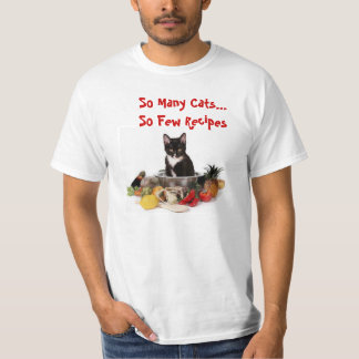 Så många katter t-shirt
