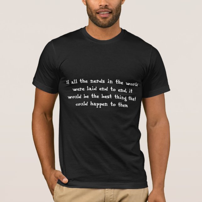 Så Många Nördar T-shirt (Framsida)