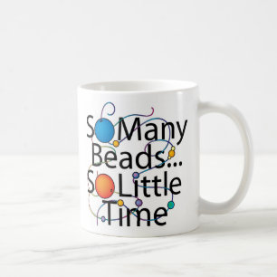 Så många ny pärlor kaffemugg