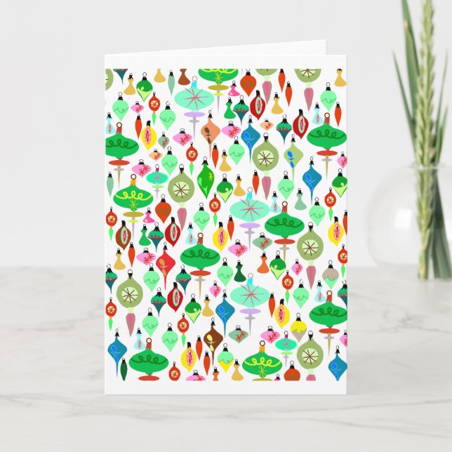 Så många prydnadsföremål helgkort (Framsida)