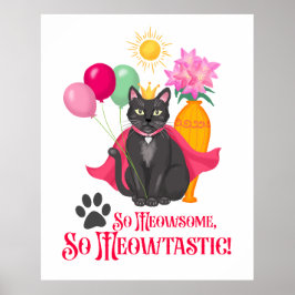 Så Meowsome, så Meowtastic! Poster