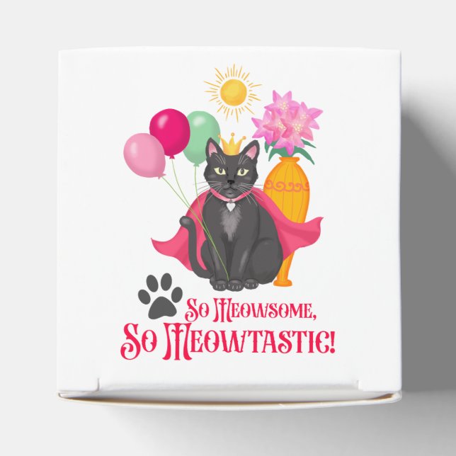 Så Meowsome, så Meowtastic! Presentaskar (Överdel)
