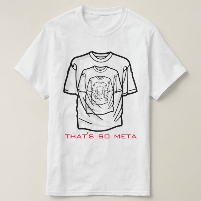 Så Meta T Shirt (Design framsida)
