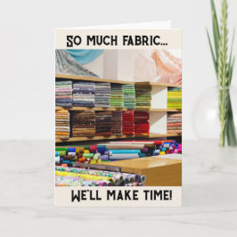 Så mycket Fabric Kort
