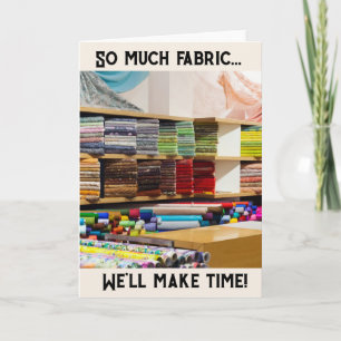 Så mycket Fabric Kort