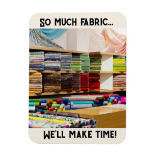 Så mycket Fabric Magnet