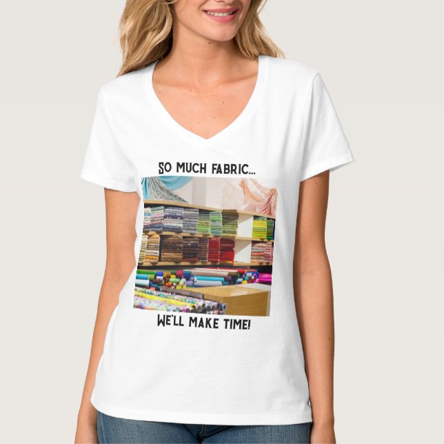 Så mycket Fabric T Shirt (Framsida)