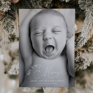 Så mycket God jul Birth Meddelande