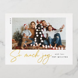 Så mycket jakt kort - folie