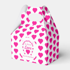 Så mycket Kärlek Baby Shower Presentaskar