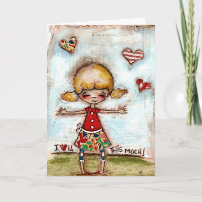 Så mycket! - Valentine Helgkort (Framsida)