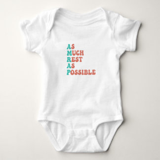 Så mycket vila som möjligt. t shirt
