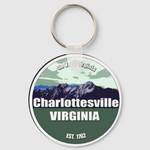 Så mycket Virginia Charlottesville Nyckelring