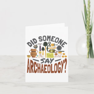 Sa någon arkeologi - arkeologi Archaeolo Kort