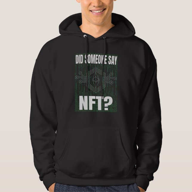 Sa någon att virtuell finansiering av NFT-token Hoodie (Framsida)