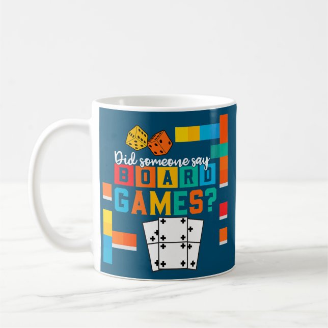 Sa någon Board Games Funny Board Game? Kaffemugg (Vänster)