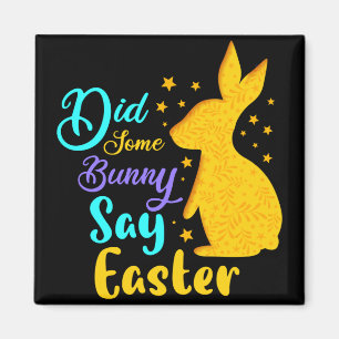 Sa någon Bunny Påsk Magnet