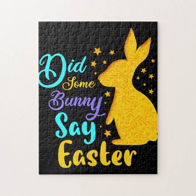 Sa någon Bunny Påsk Pussel (Vertikal)