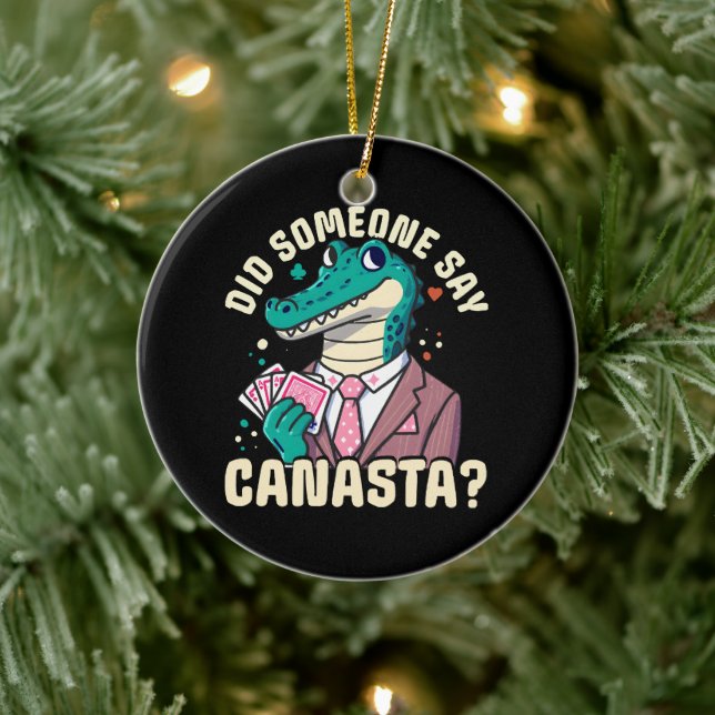 Sa någon Canasta Julgransprydnad Keramik (Träd)