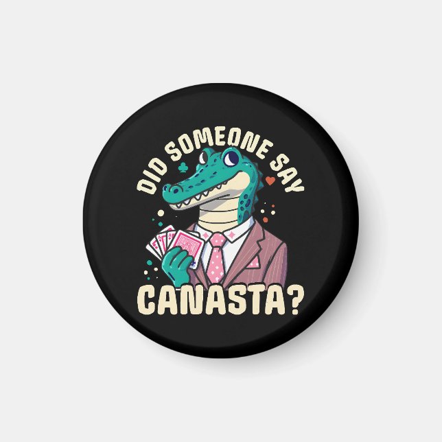 Sa någon Canasta Magnet (Framsidan)
