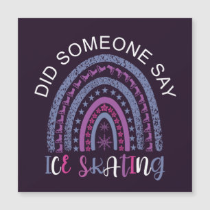 Sa någon Ice Skating?