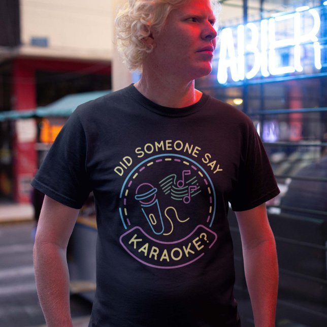 Sa någon Karaoke? T Shirt (Skapare uppladdad)