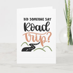 Sa någon Road Resa? Kort