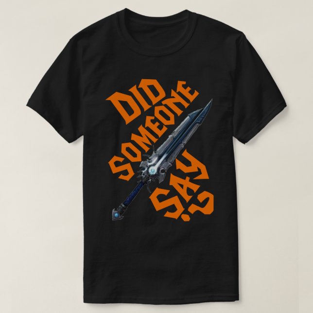 Sa någon Thunderfury? T Shirt (Design framsida)
