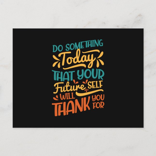 Så något i dag som din framtid vykort (Framsida)