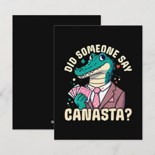 Sa nån Canasta? Julkort